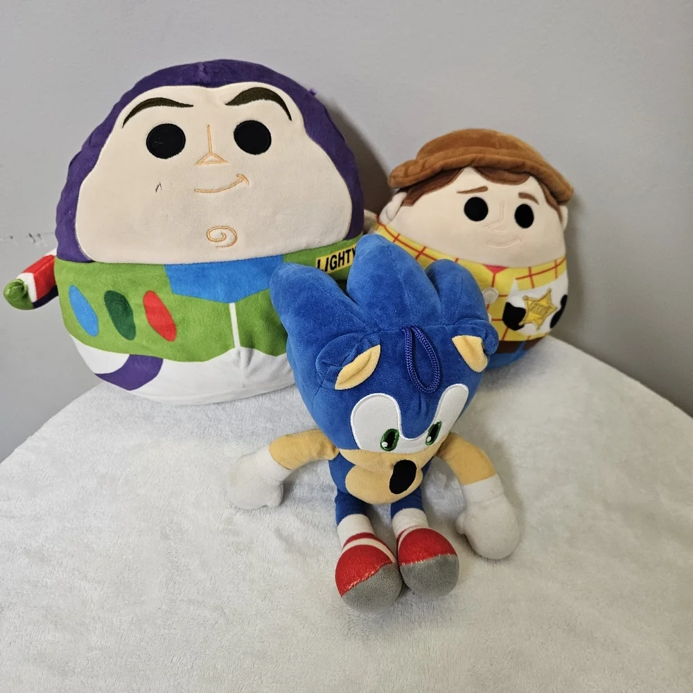 Sonic the Hedgehog Plush Toy - Blue - Picture 4 of 16